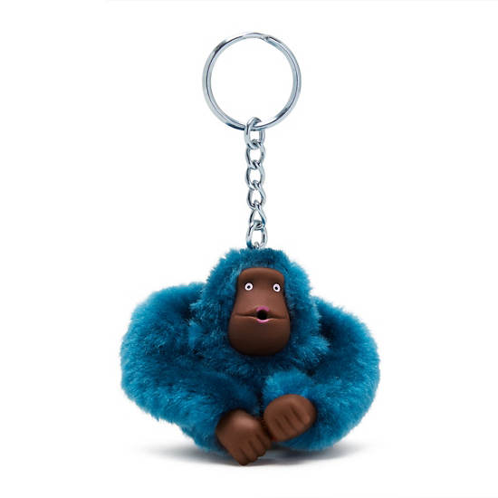 Kipling Sven Small Monkey Keychain Kiegészítők Türkiz | HU 2017OK